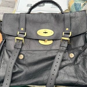 Mulberry Alexa with Gold Accents